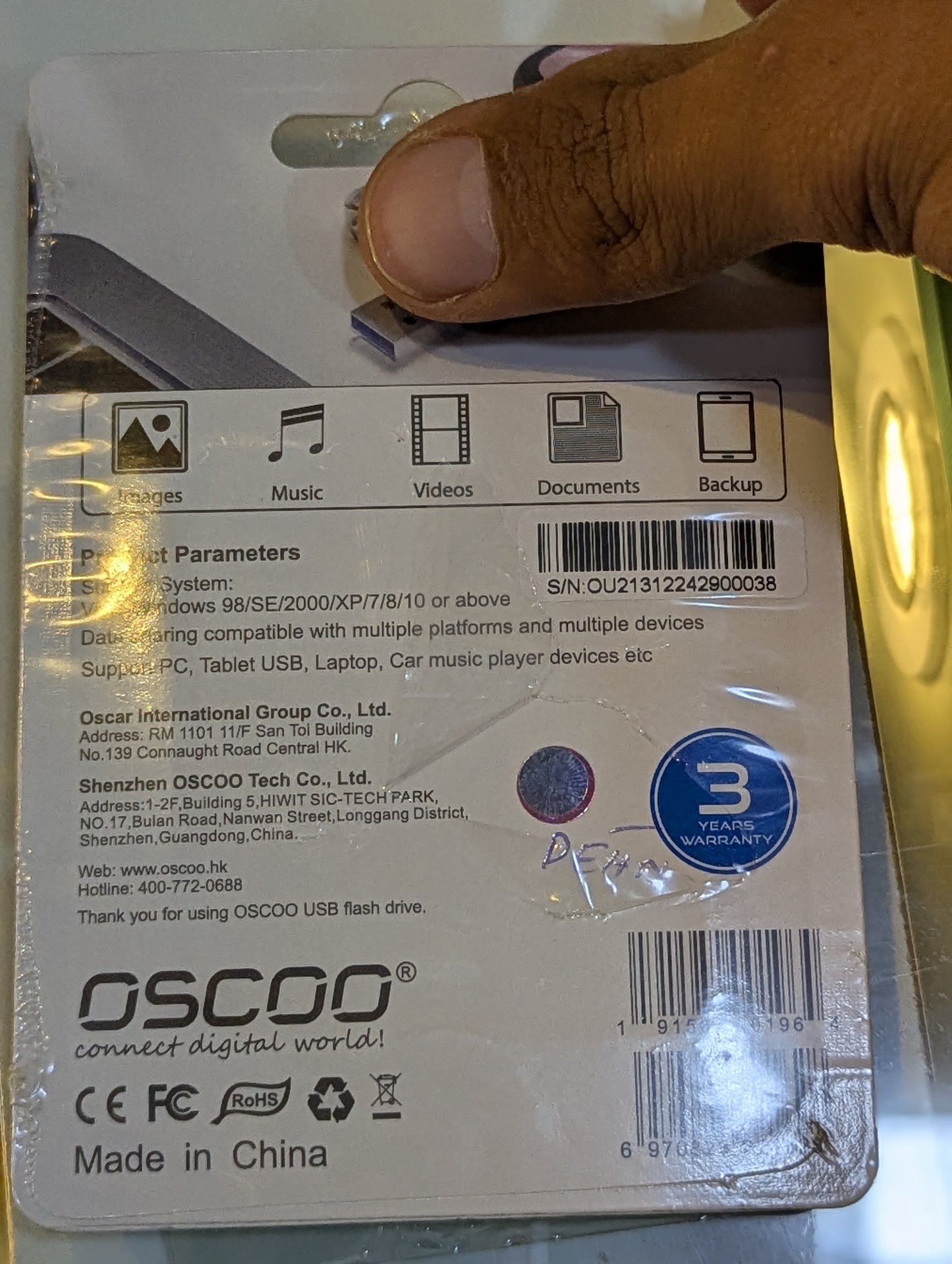 FLASH DRIVE 128GB 2IN1 USB