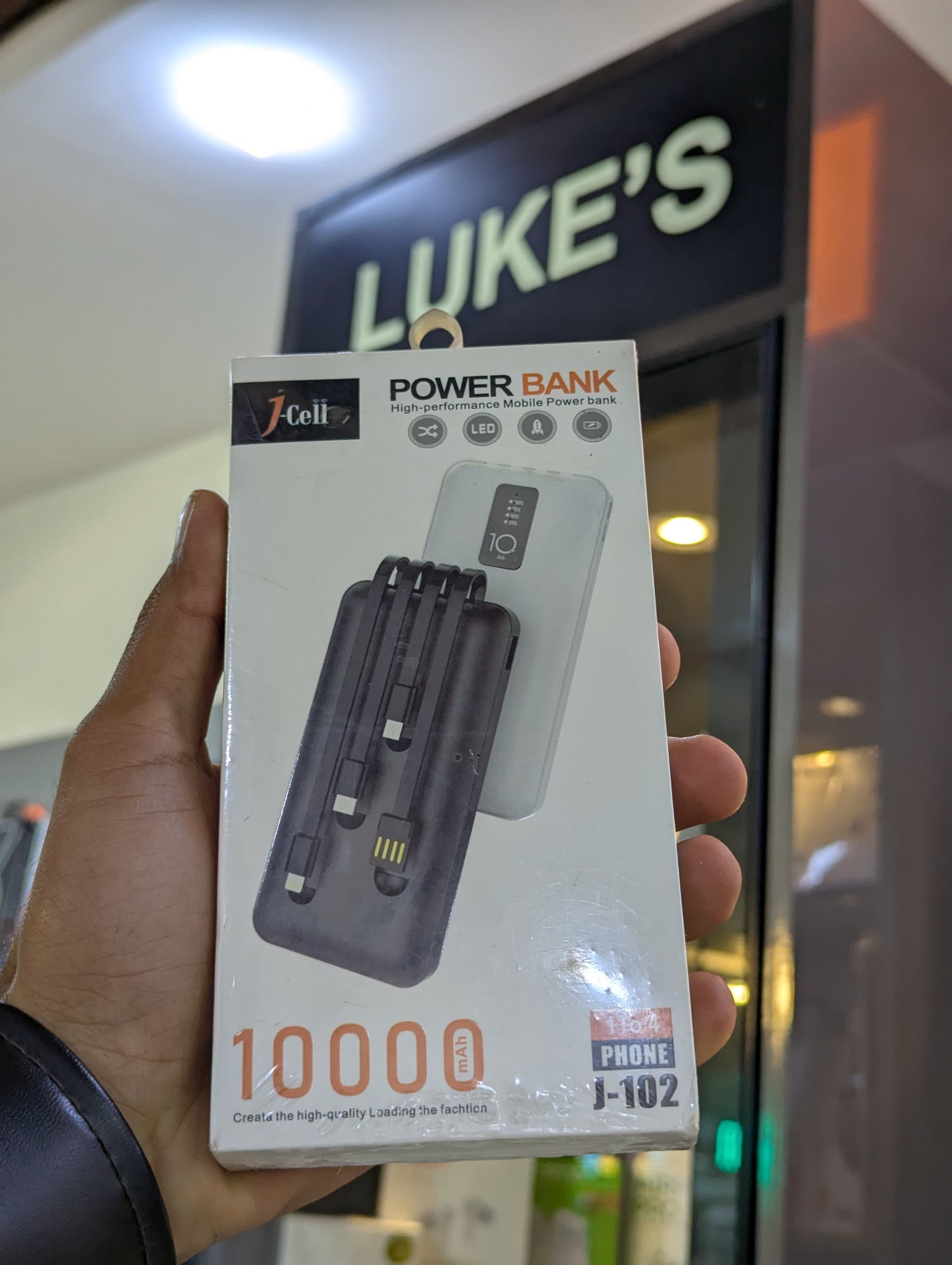 J-cell 10000 J102 POWERBANK