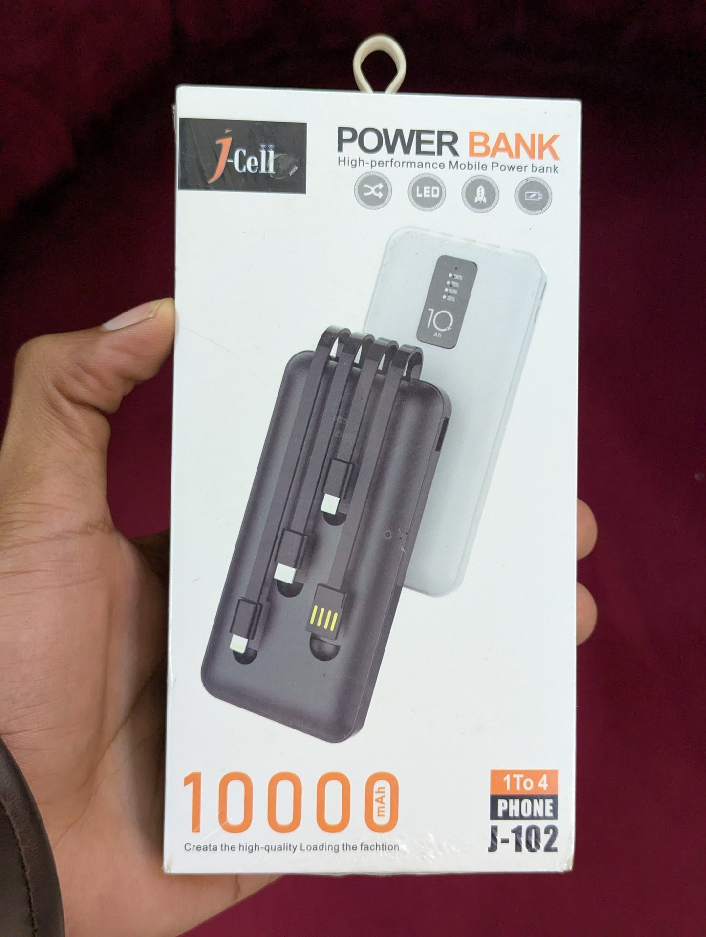 J-cell 10000 J102 POWERBANK