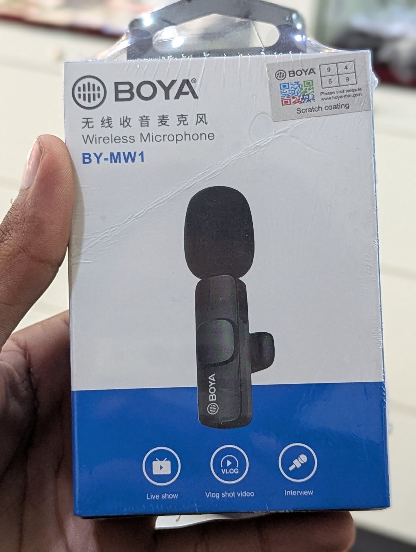 Boya BY-MW3 Wireless Microphone For iPhone & Android Type-C User