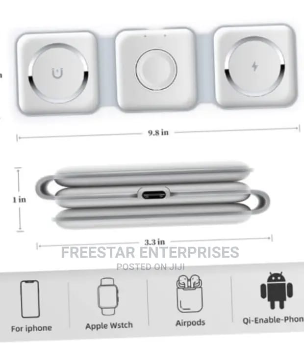 3 in 1 Magnetic Wireless Charger