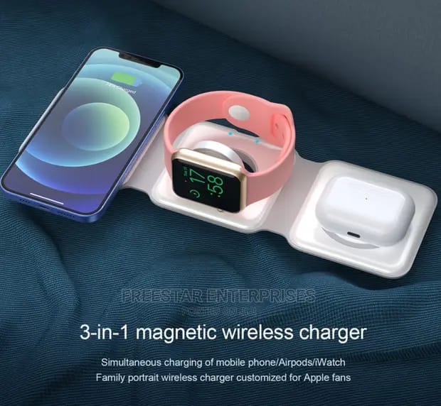 3 in 1 Magnetic Wireless Charger